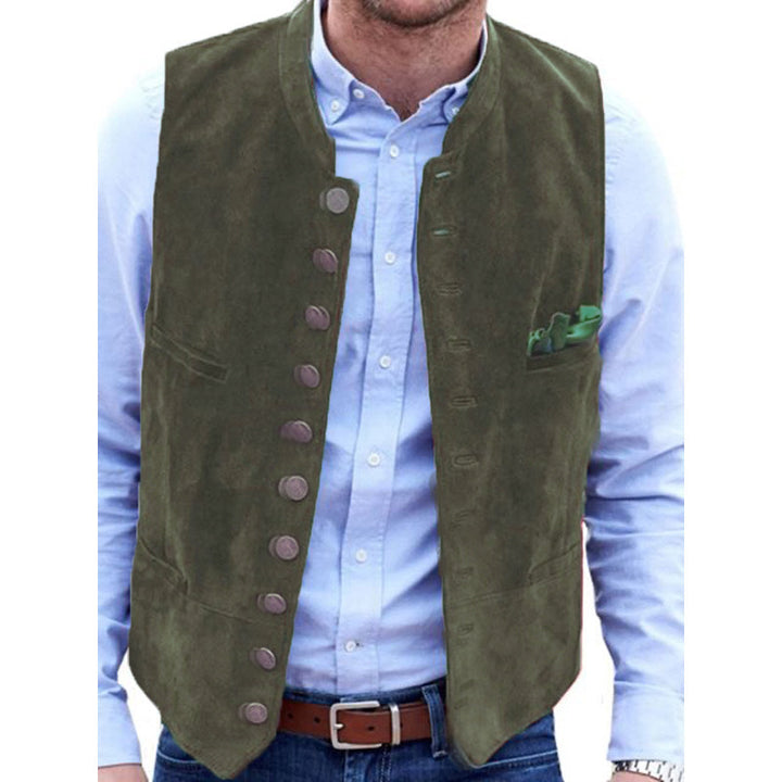 Herren elegante Weste aus Wildleder Aliams