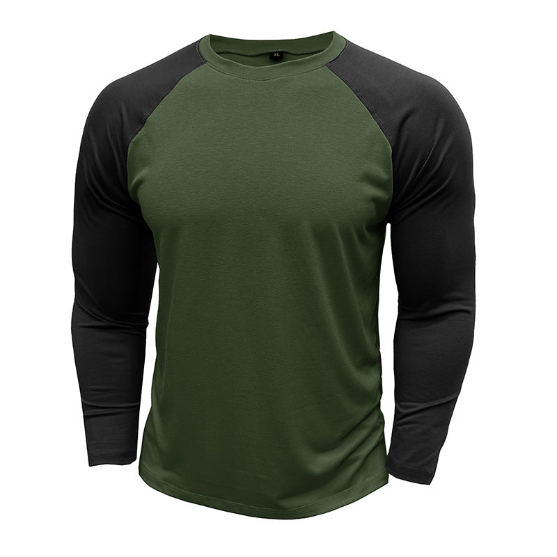 Herren Sportliches Langarmshirt mit Raglanärmeln Aliams