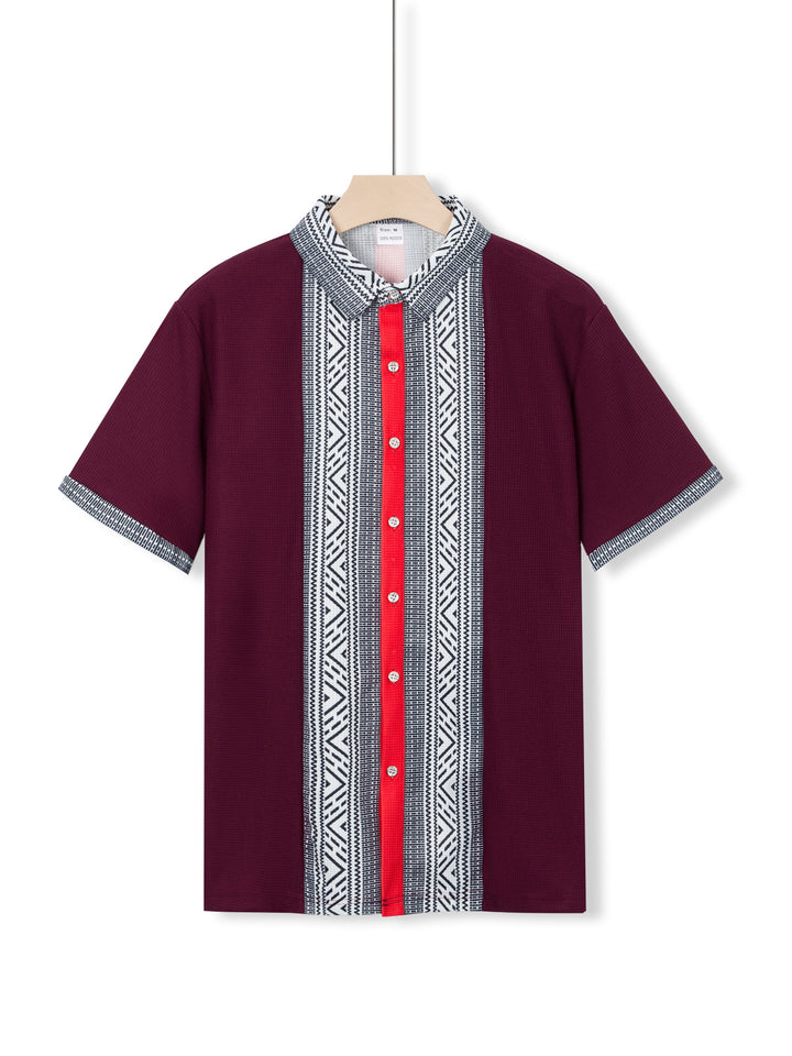 Herren Kurzarmhemd Aliams