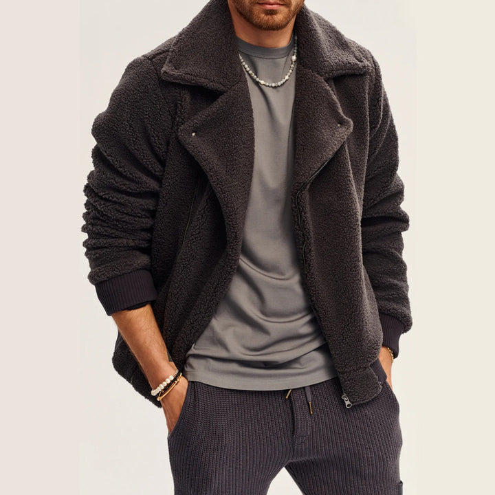Herren weiche Teddyjacke Aliams