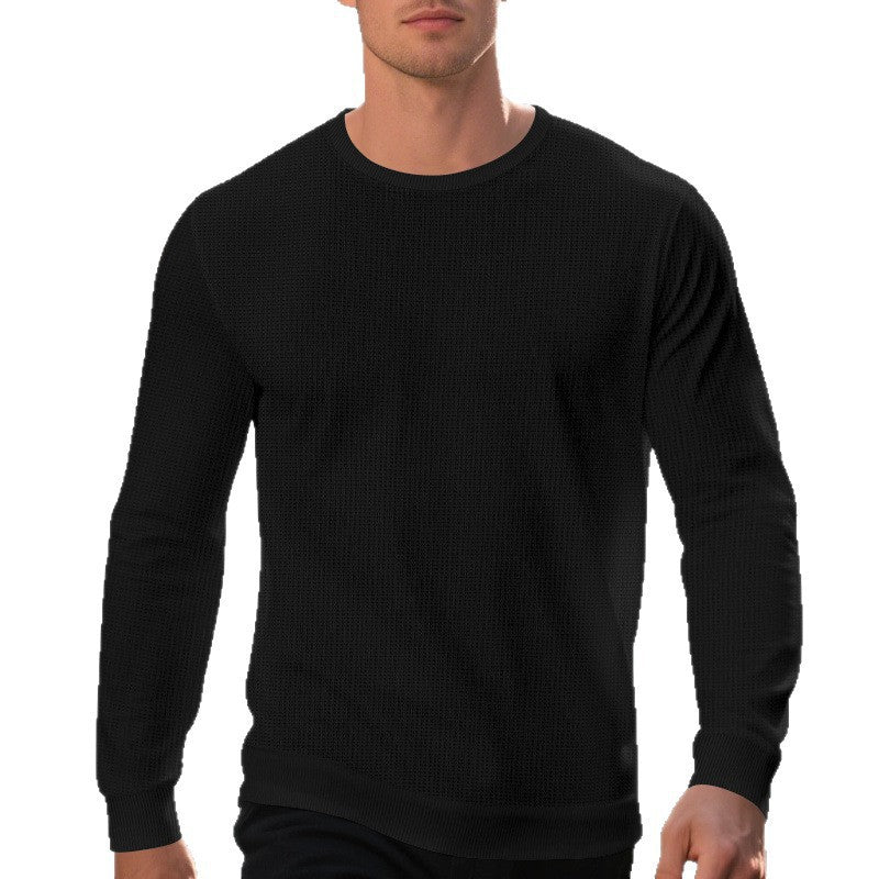 Herren hochwertiger Langarmpullover Aliams