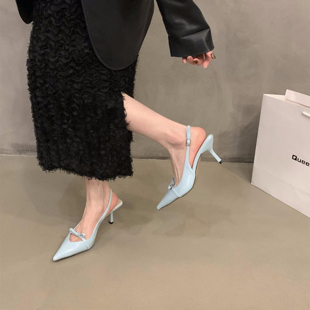 Damen Slingback Pumps mit Elegantem Schnitt und Feinem Riemchen Aliams