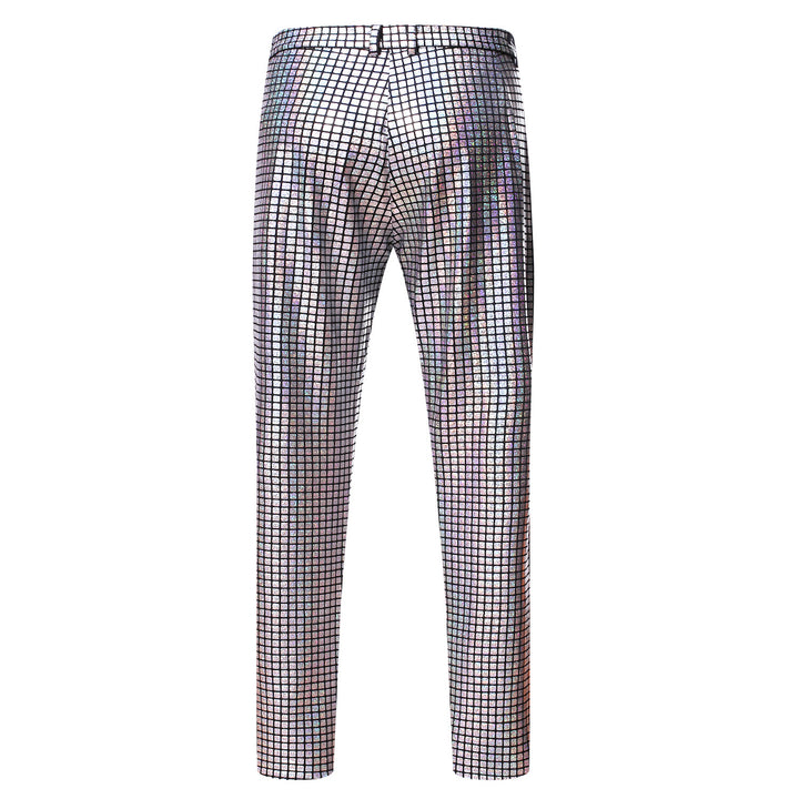Herren Glamouröse Pailletten-Hose mit modernem Schnitt Aliams