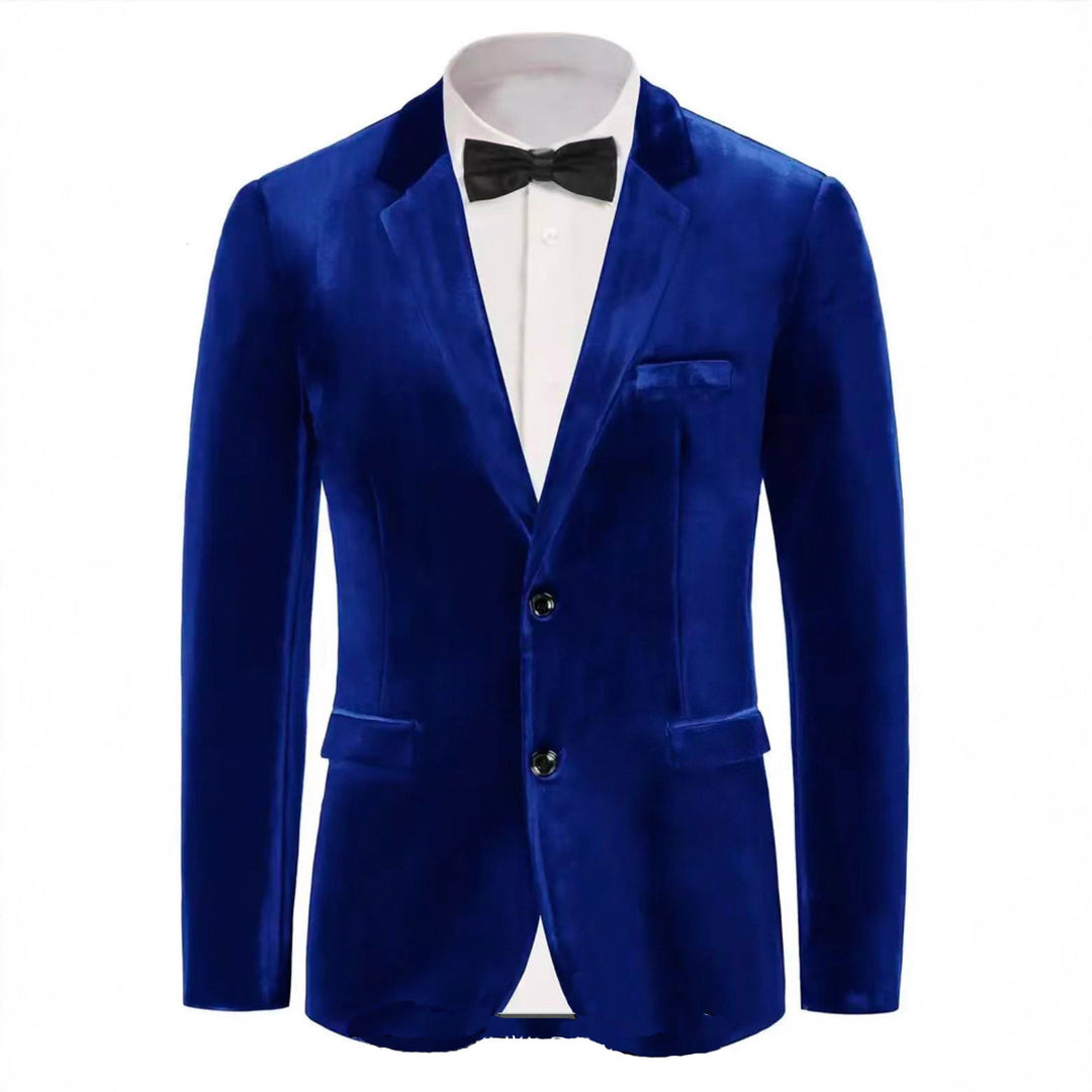 Herren edler Samt Blazer mit Finesse Aliams
