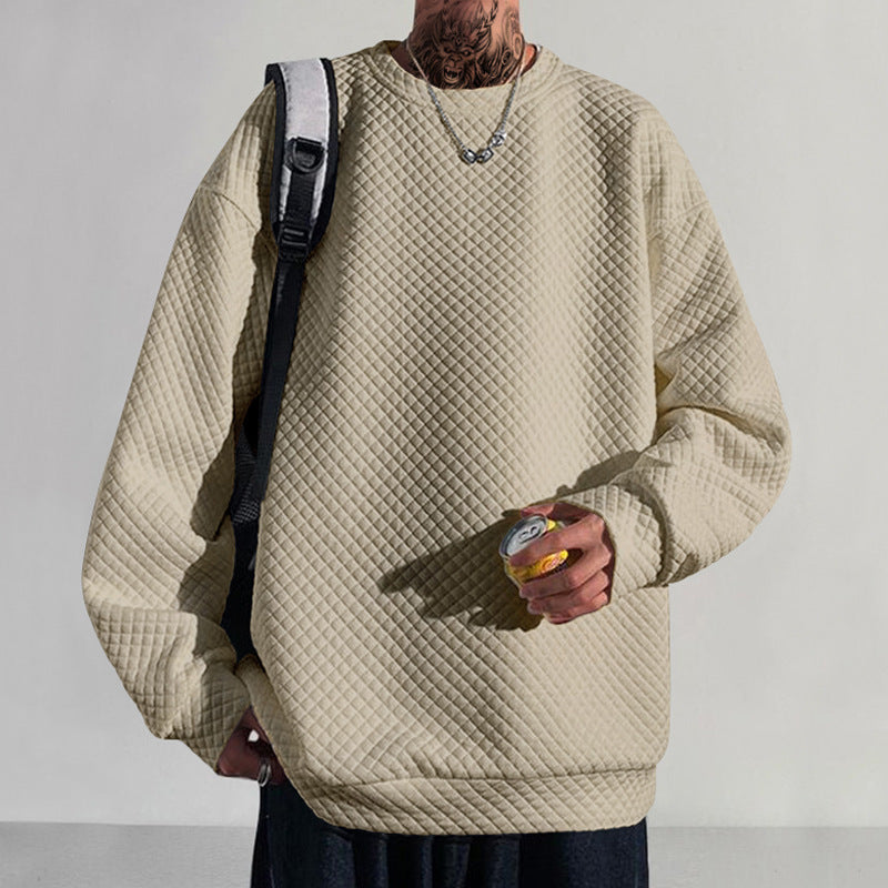 Herren Urbaner Sweatshirt mit strukturiertem Design und lässiger Passform Aliams