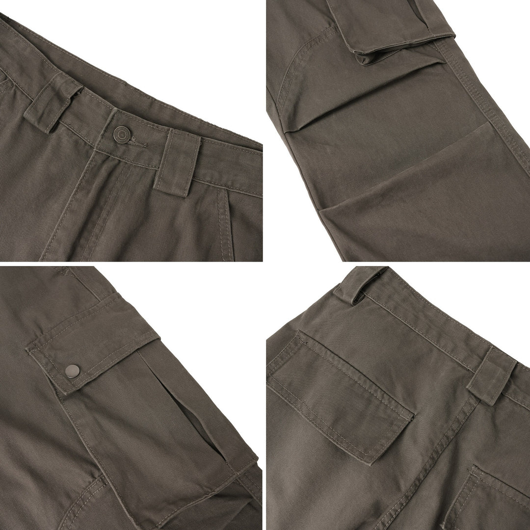 Herren Cargo-Hose mit seitlichen Taschen und bequemer Passform Aliams