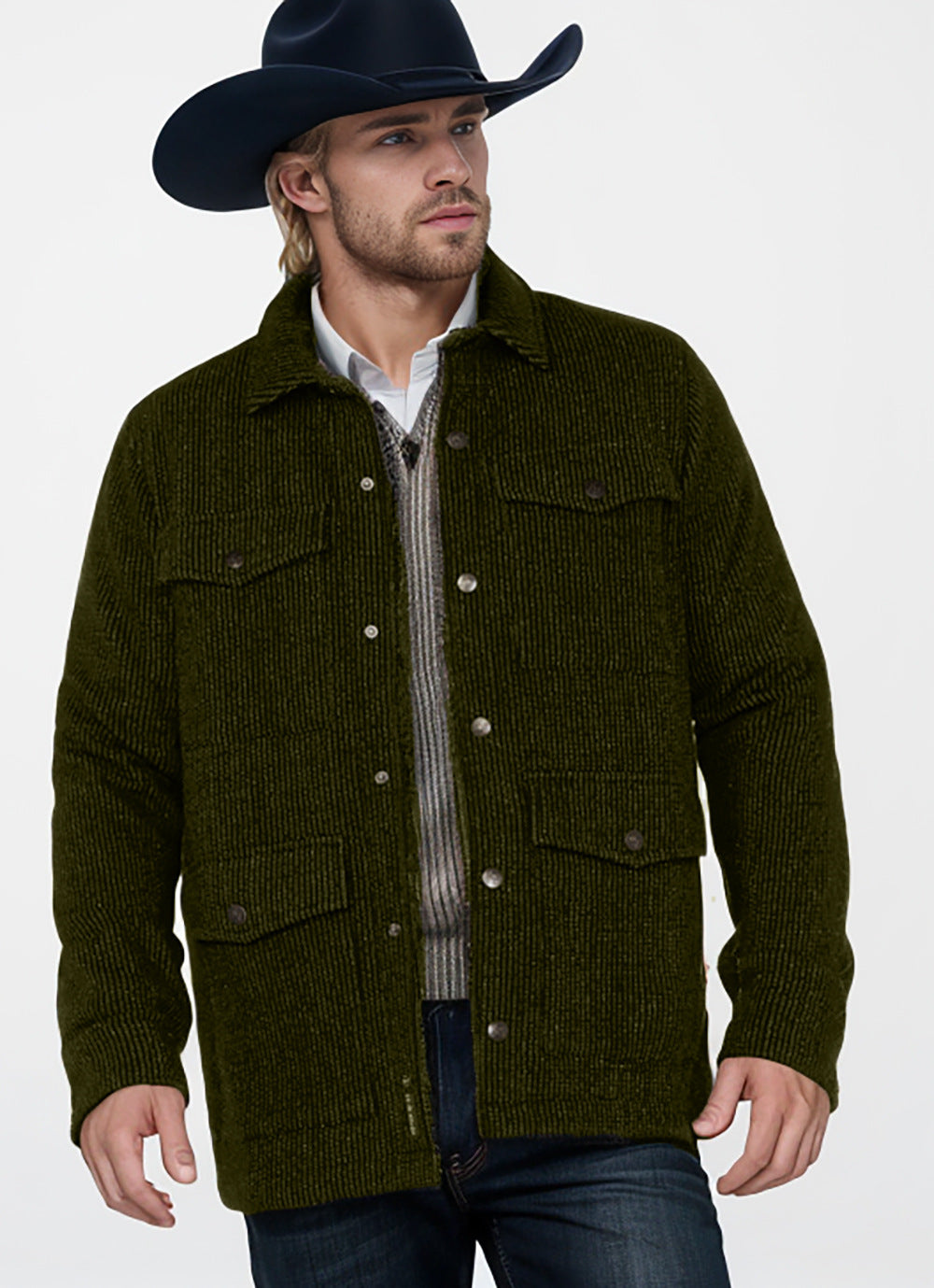 Herren Utility-Jacke im lässigen Style Aliams