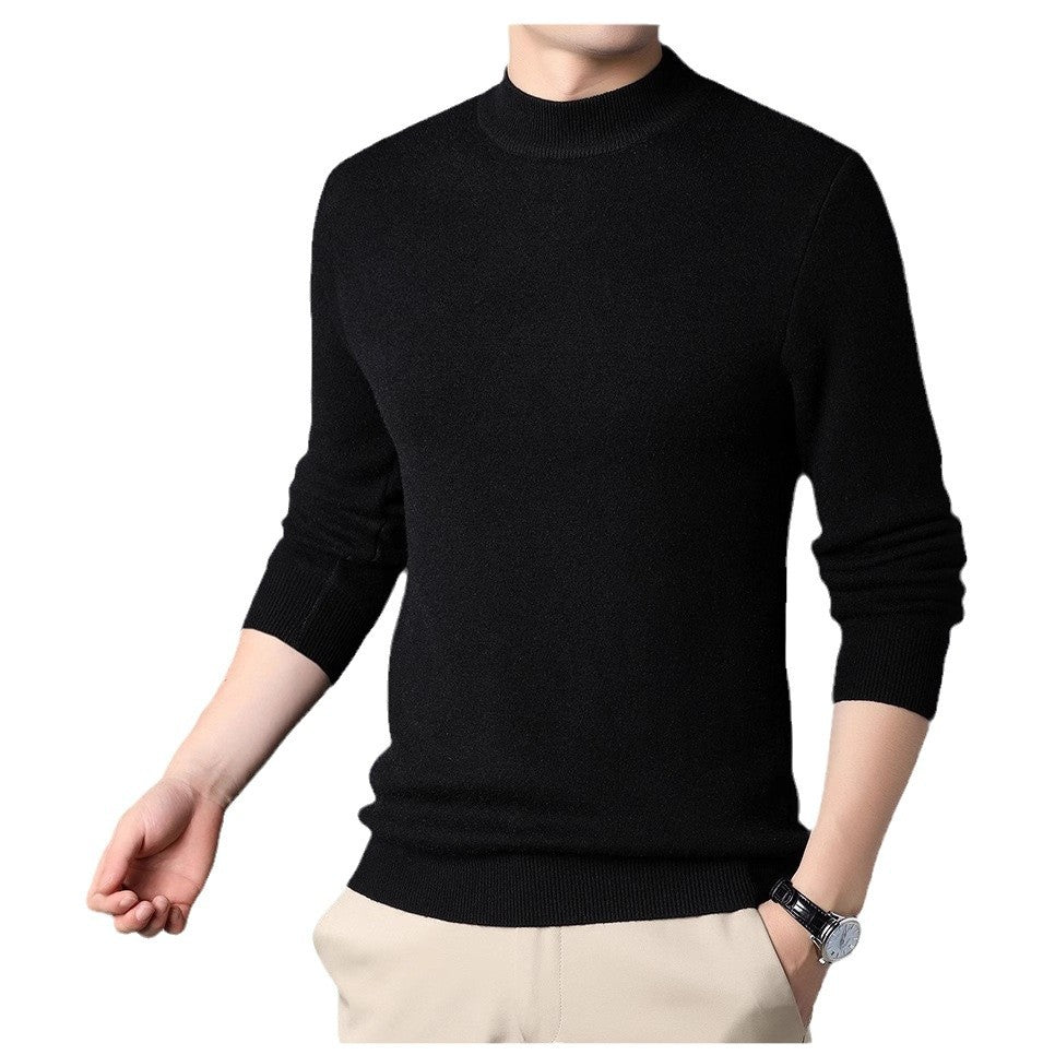 Herren Feinstrickpullover mit Rollkragen und soften Materialien Aliams