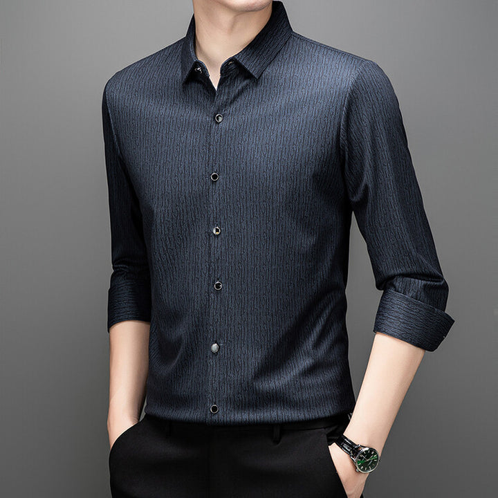 Herren Hemd mit feinem Strukturdesign Aliams