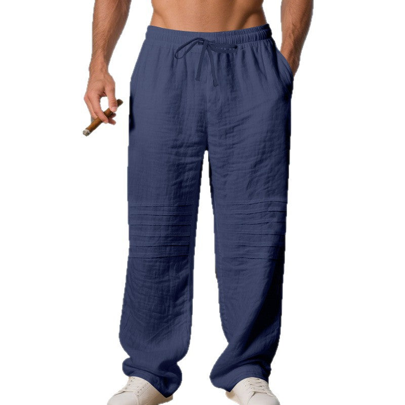 Herren entspannte Strandhose im lässigen Stil mit praktischen Taschen Aliams