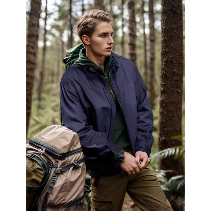 Herren sportliche Windjacke Aliams