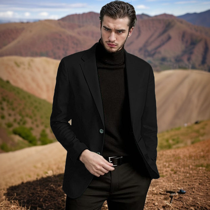 Herren eleganter Sakko mit klassischem Schnitt und modernen Akzenten Aliams