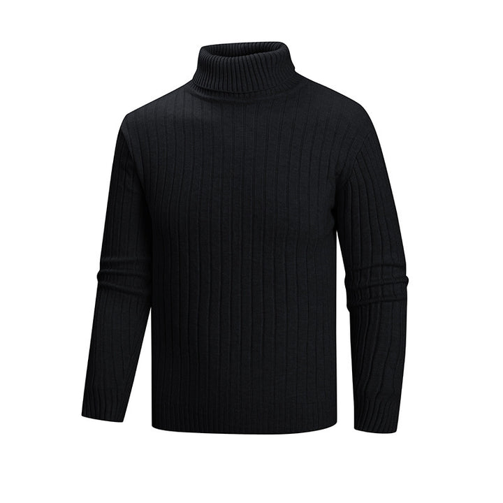Herren Strickpullover mit Stehkragen Aliams