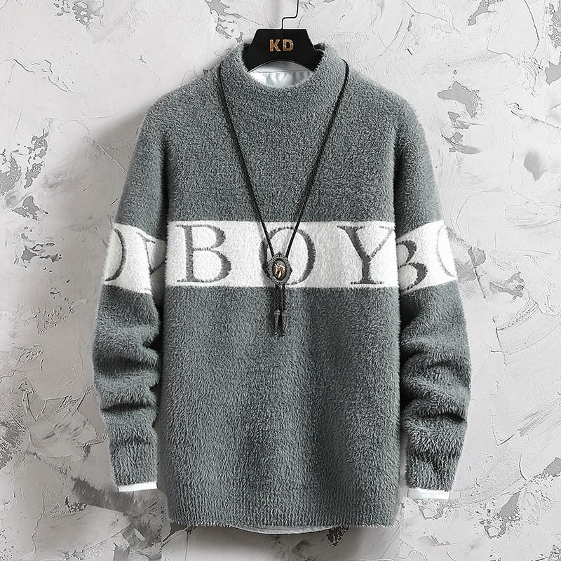 Damen Hochwertiger, kuscheliger Pullover mit Stehkragen Aliams