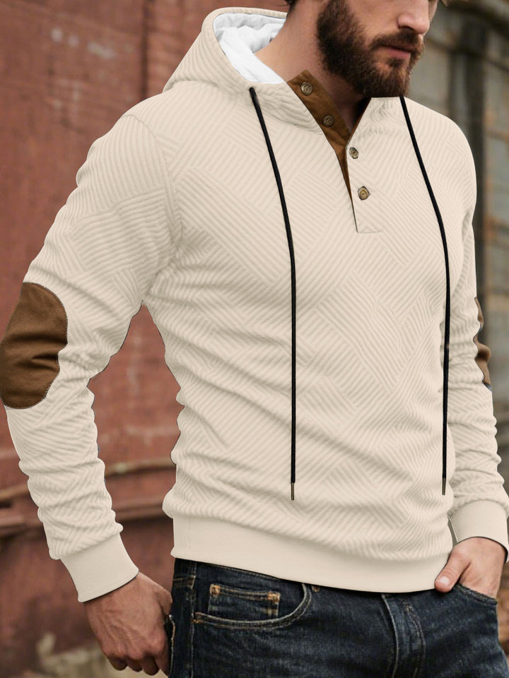 Herren Sportliches Hoodie mit strukturiertem Design Aliams
