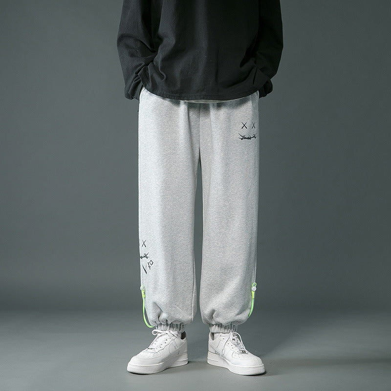 Herren Freizeithose mit Kordelzug und modischem Design Aliams