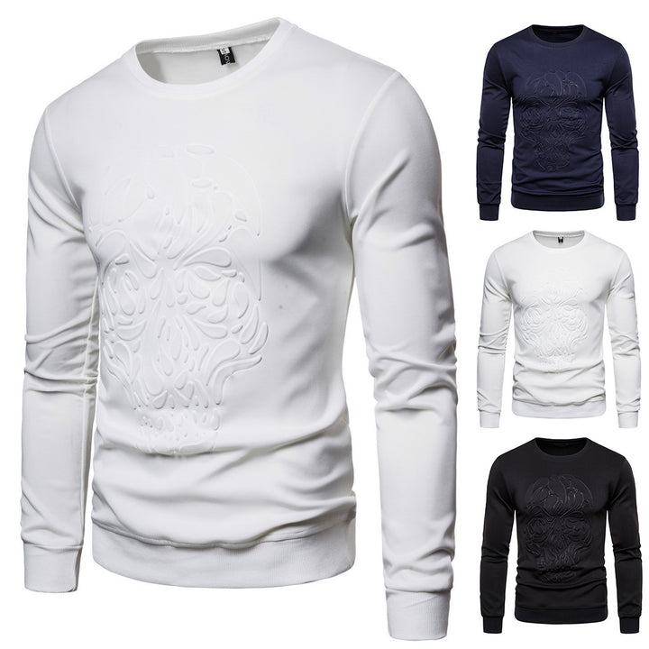 Herren Sweatshirt mit einzigartigem Totenkopfdesign Aliams