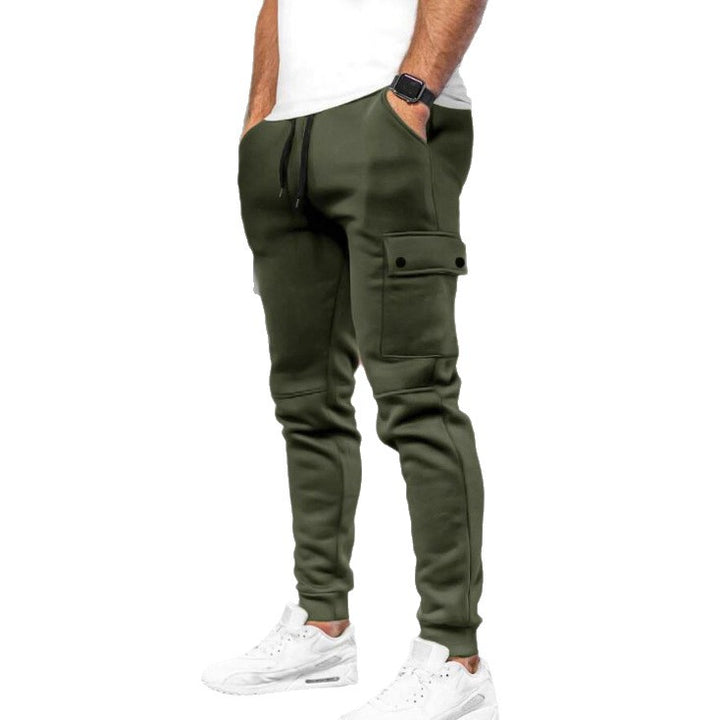 Herren Sportliche Cargo-Joggerhose mit praktischen Seitentaschen Aliams