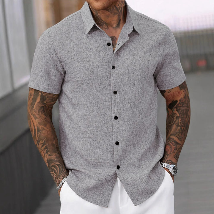 Herren Kurzarmhemd Aliams