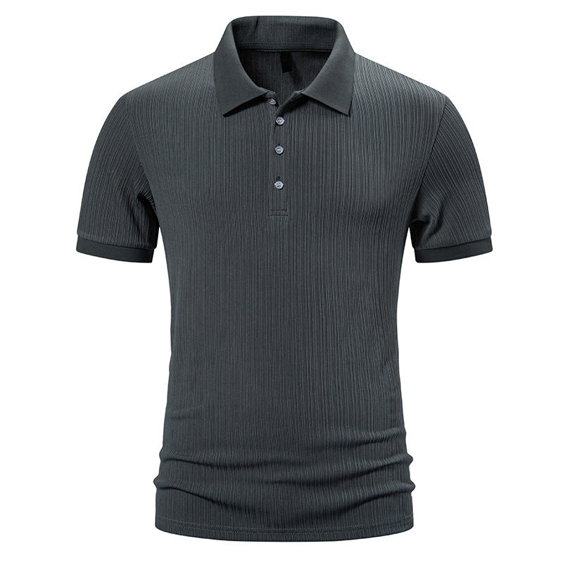 Herren hochwertiges Poloshirt mit moderner Struktur Aliams