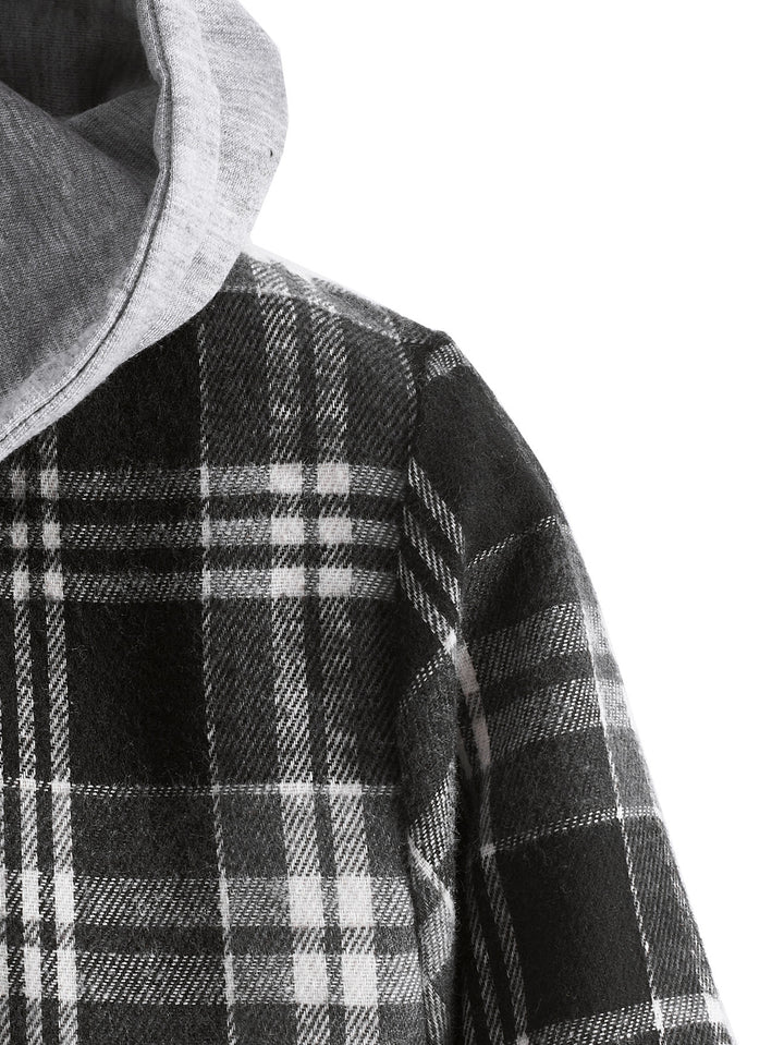 Herren Übergangsbluse mit abnehmbarer Kapuze Aliams