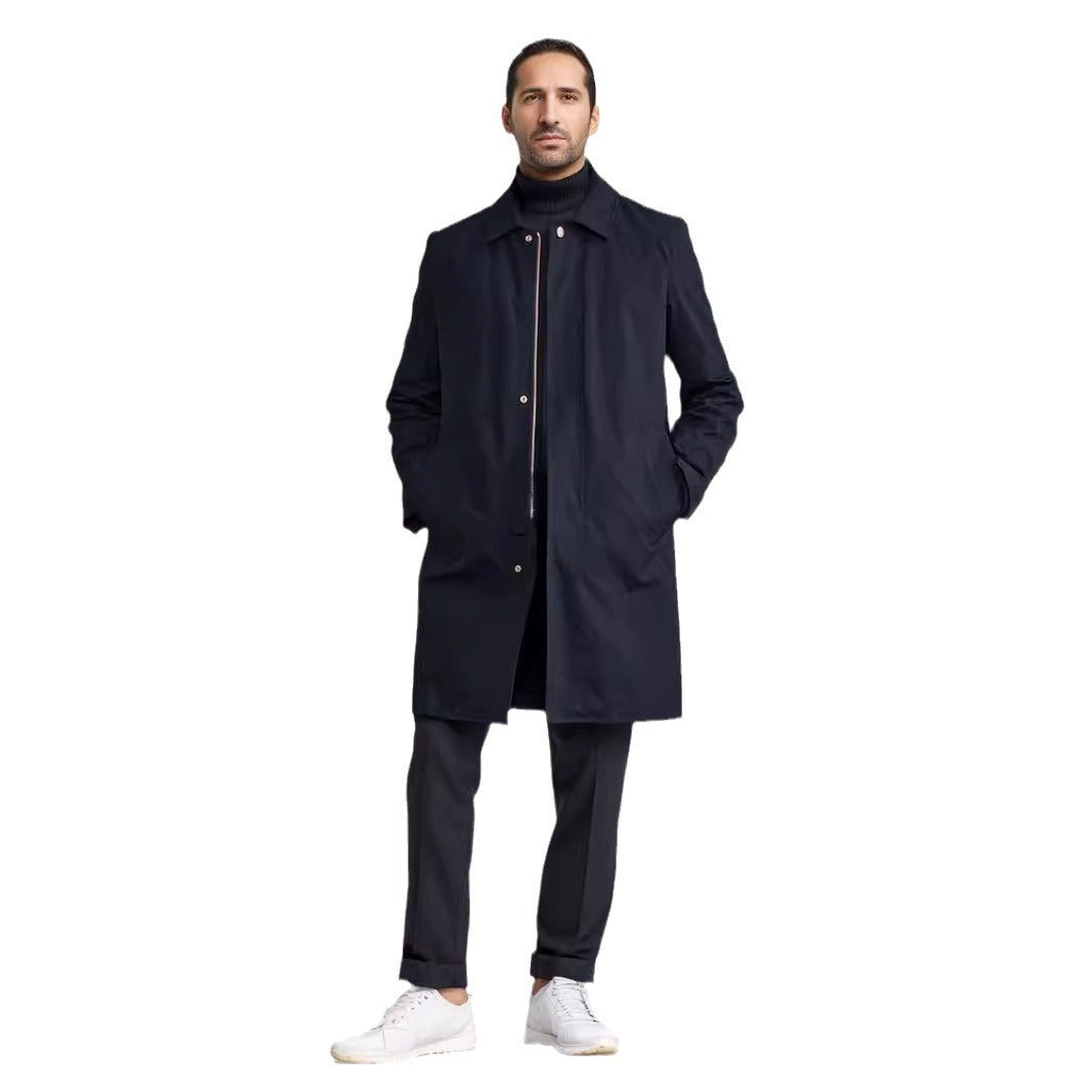 Herren klassischer Wollmantel Aliams