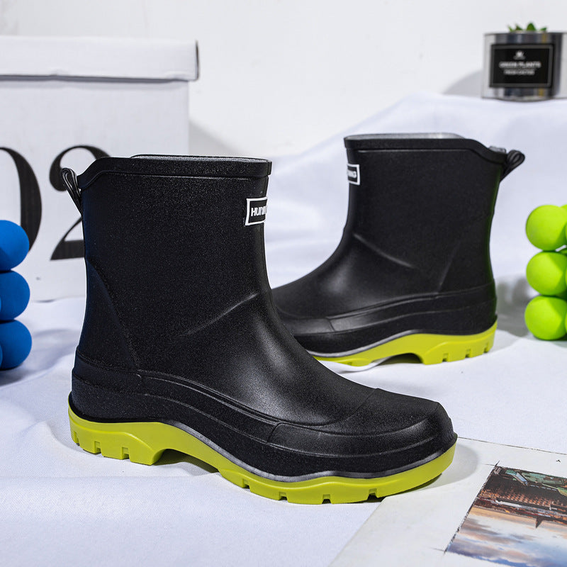 Damen wasserdichte Gummistiefel für alle Wetterbedingungen Aliams