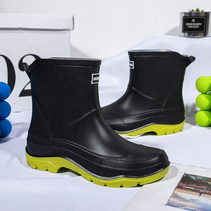 Damen wasserdichte Gummistiefel für alle Wetterbedingungen Aliams