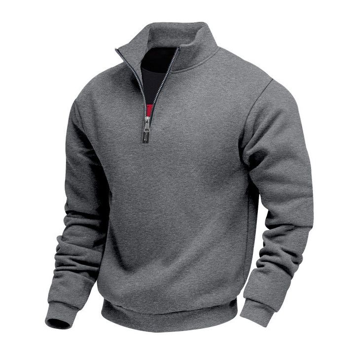 Herren Freizeitpullover mit hohem Kragen Aliams