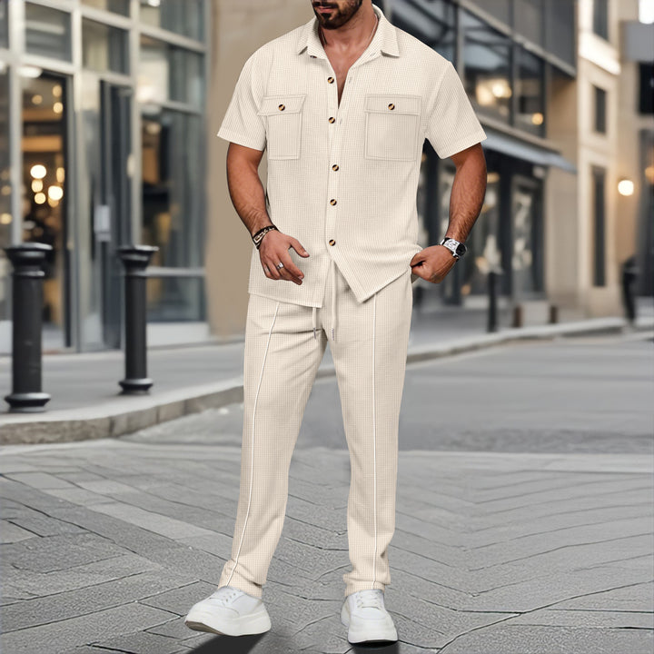 Herren Sommerlicher Styling-Anzug Aliams