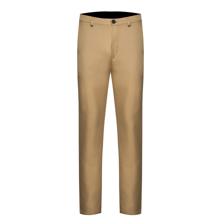 Herren elegante Chino-Hose mit schmalem Schnitt und atmungsaktivem Material Aliams