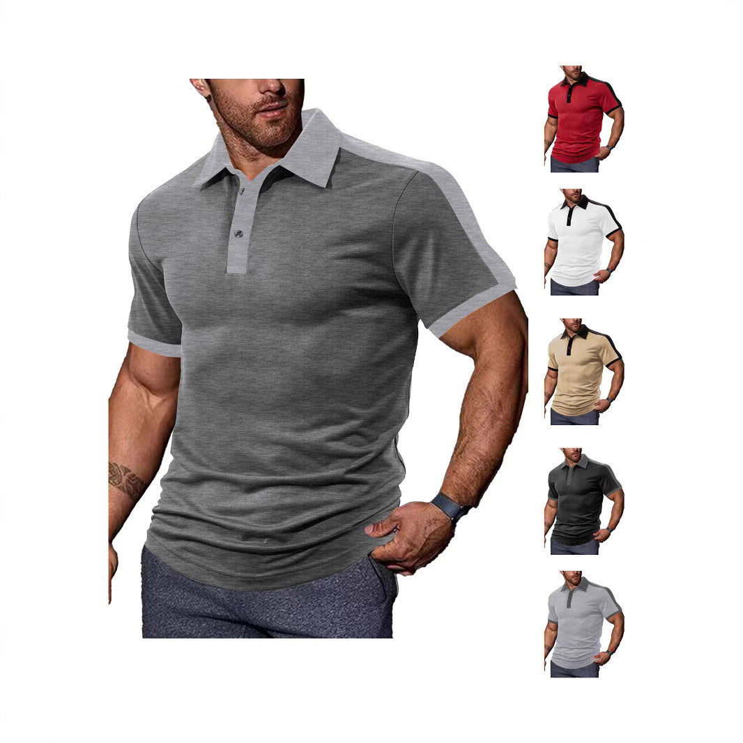 Herren Sportliches Polo-Shirt mit atmungsaktiver Struktur Aliams