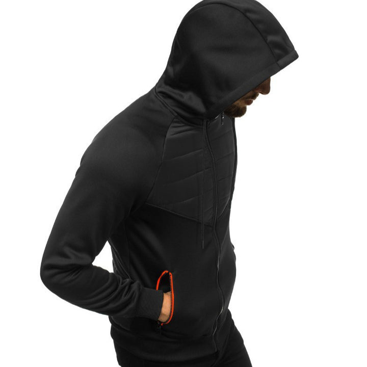 Herren Sportliche Premium Hoodie mit innovativer Absatztechnologie Aliams