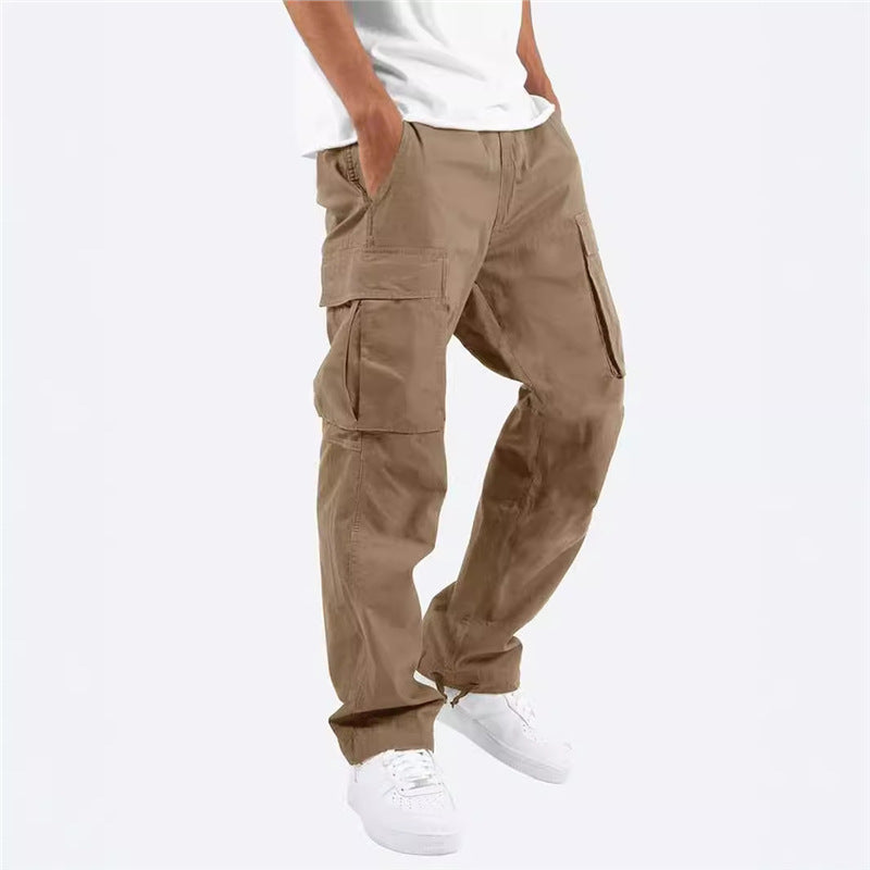 Herren Cargo-Hose mit multifunktionalen Taschen und relaxed Fit Aliams