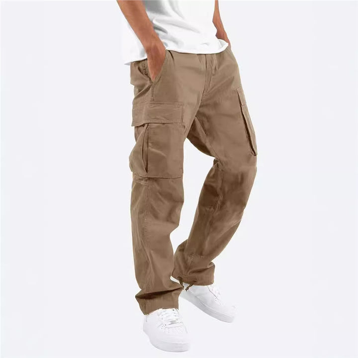 Herren Cargo-Hose mit multifunktionalen Taschen und relaxed Fit Aliams