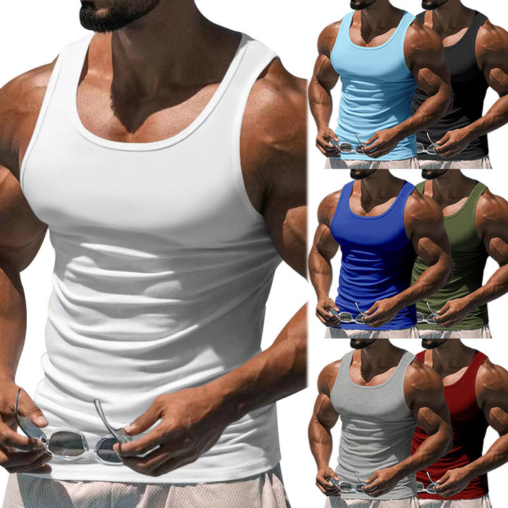Herren Sportliches Tanktop aus atmungsaktivem Funktionsmaterial Aliams