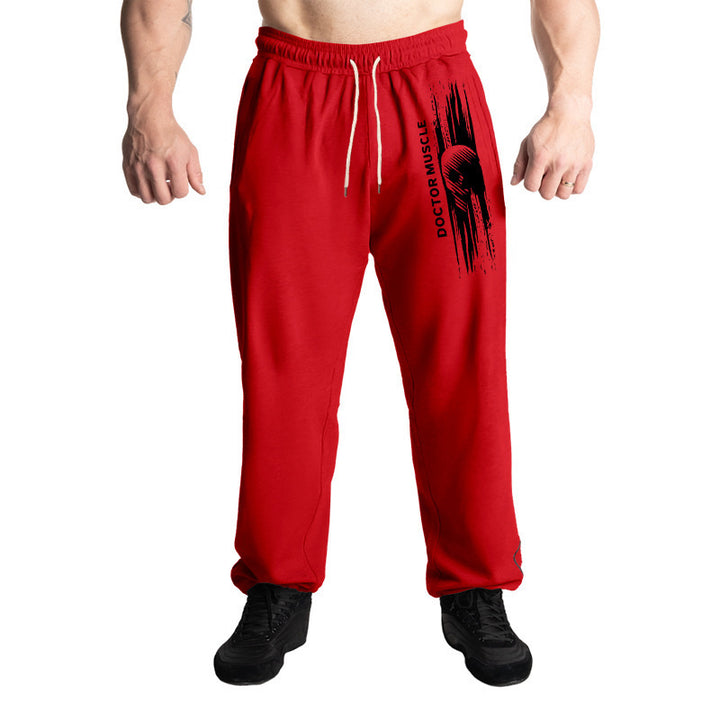 Herren Bequeme Sportjogginghose mit seitlichen Taschen und verstellbarem Kordelzug Aliams