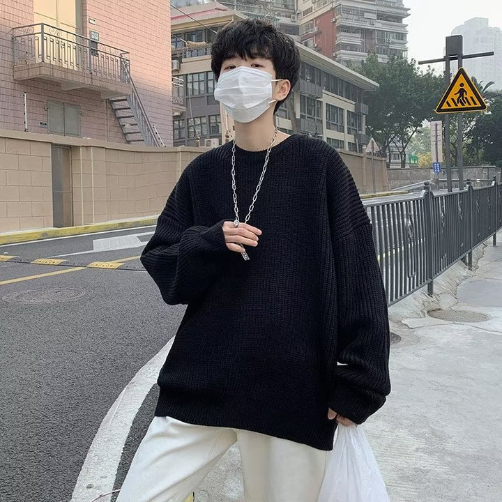 Damen Grobstrickpullover mit lässigem Schnitt Aliams