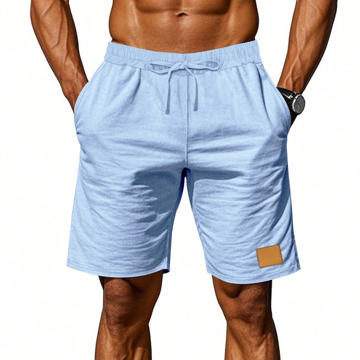 Herren bequeme Sport-Shorts mit elastischem Bund und praktischen Seitentaschen Aliams