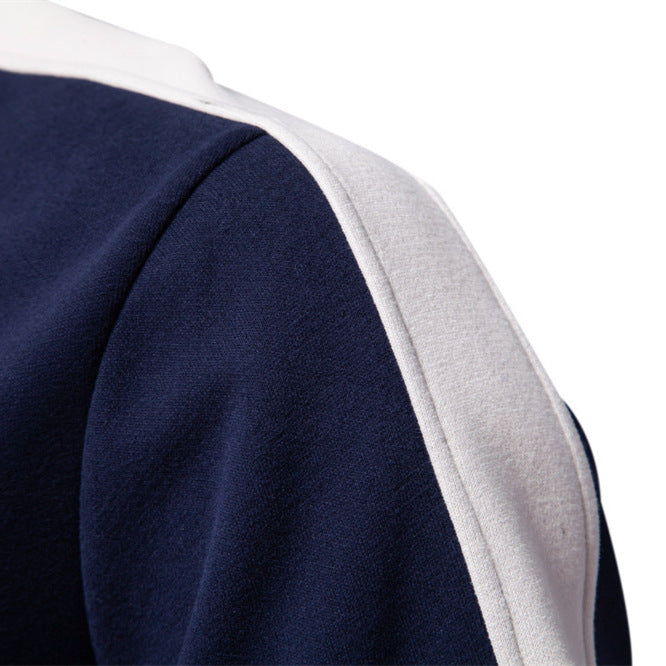 Herren Sportpullover mit Stehkragen Aliams