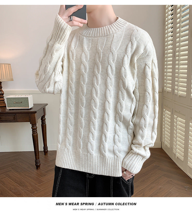 Herren Grobstrickpullover Aliams