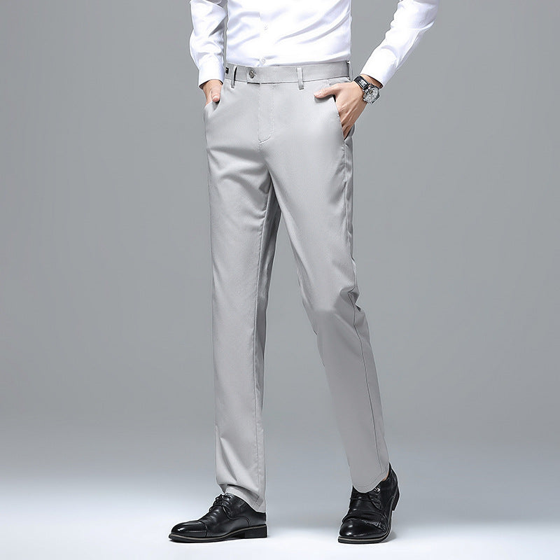 Herren elegante Slim-Fit Anzughose Aliams