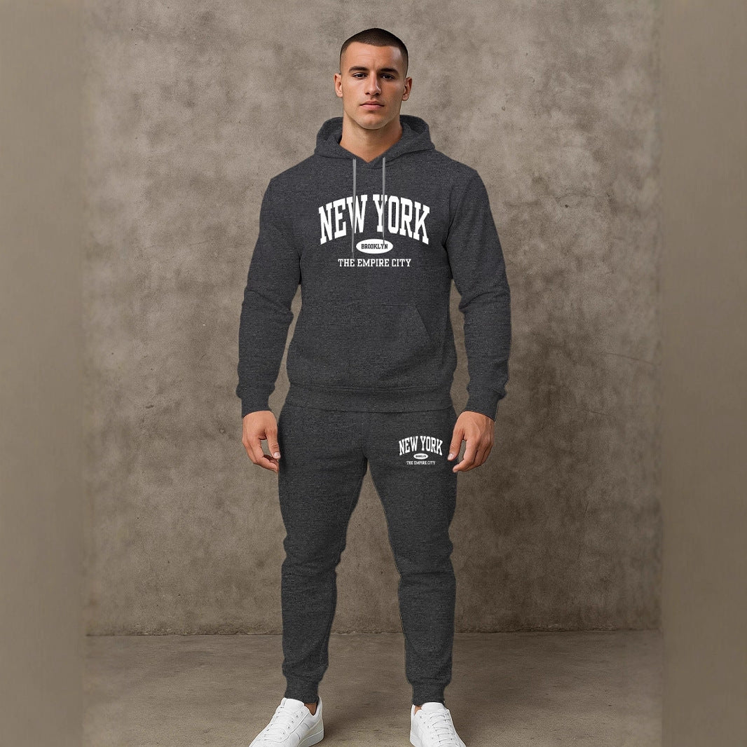 Herren Sportliches Jogginganzug Aliams