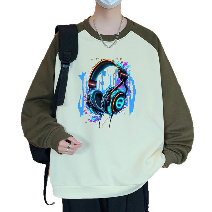 Unisex Sweatshirt mit grafischem Druck Aliams