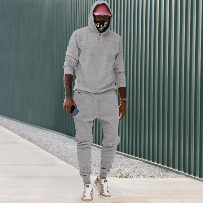 Herren Sportlicher Kapuzenanzug aus hochwertigem Sweatstoff Aliams