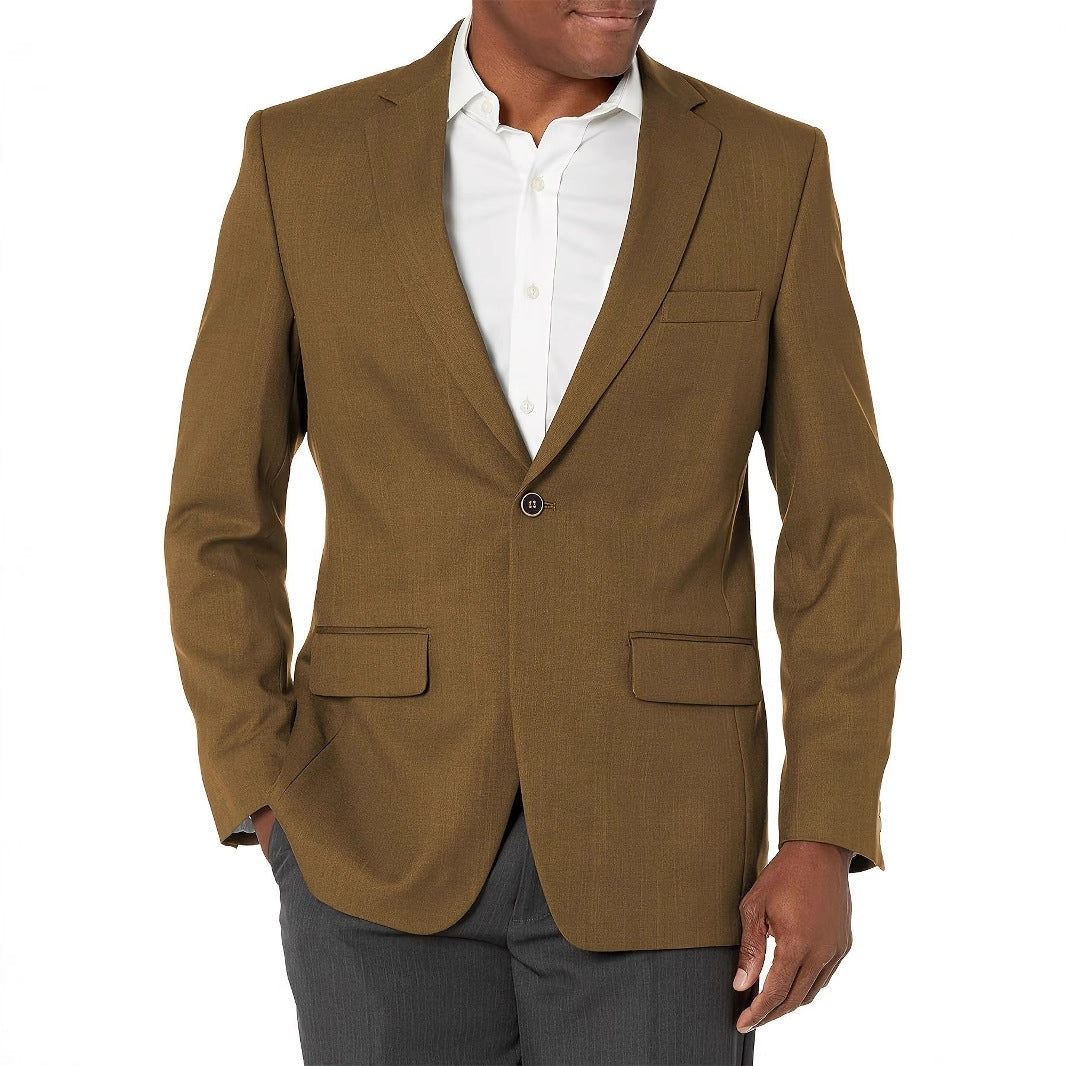 Herren Eleganter Anzugblazer mit feiner Textur und modernem Schnitt Aliams