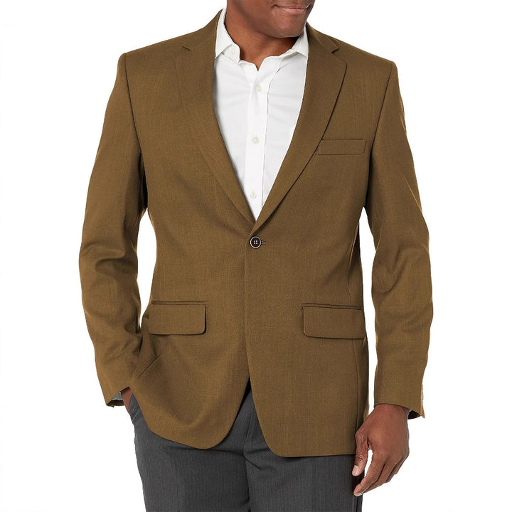 Herren Eleganter Anzugblazer mit feiner Textur und modernem Schnitt Aliams