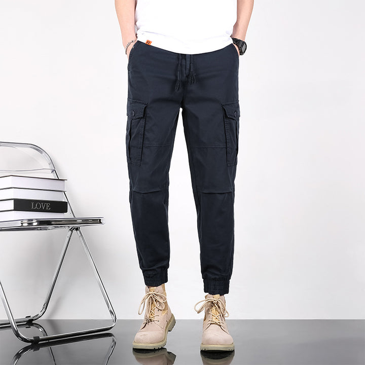 Herren Cargo-Hose mit vielseitigen Taschen Aliams