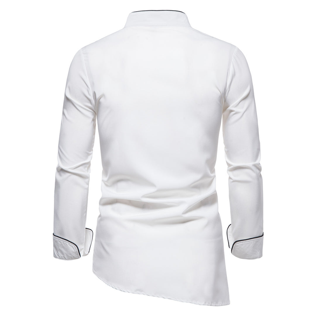 Herren Küchenjacke mit modernem Schnitt und elegantem Kragen Aliams