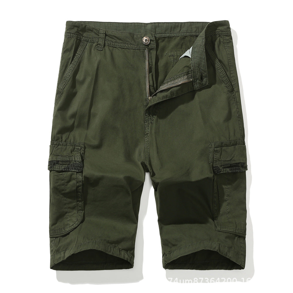 Herren Cargo-Shorts mit seitlichen Cargotaschen und bequemem Schnitt Aliams